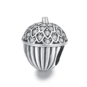 (imagem para) Pandora Style Lucky Pine Cone Charm - BSC337