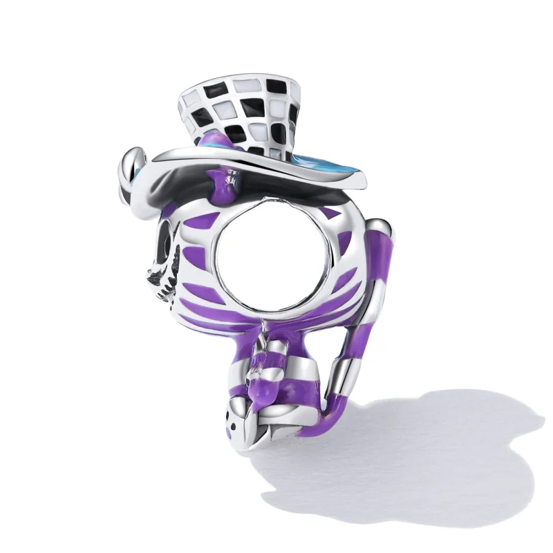 (imagem para) Pandora Style Magic Cat Charm - SCC2242 - Visualizar 3