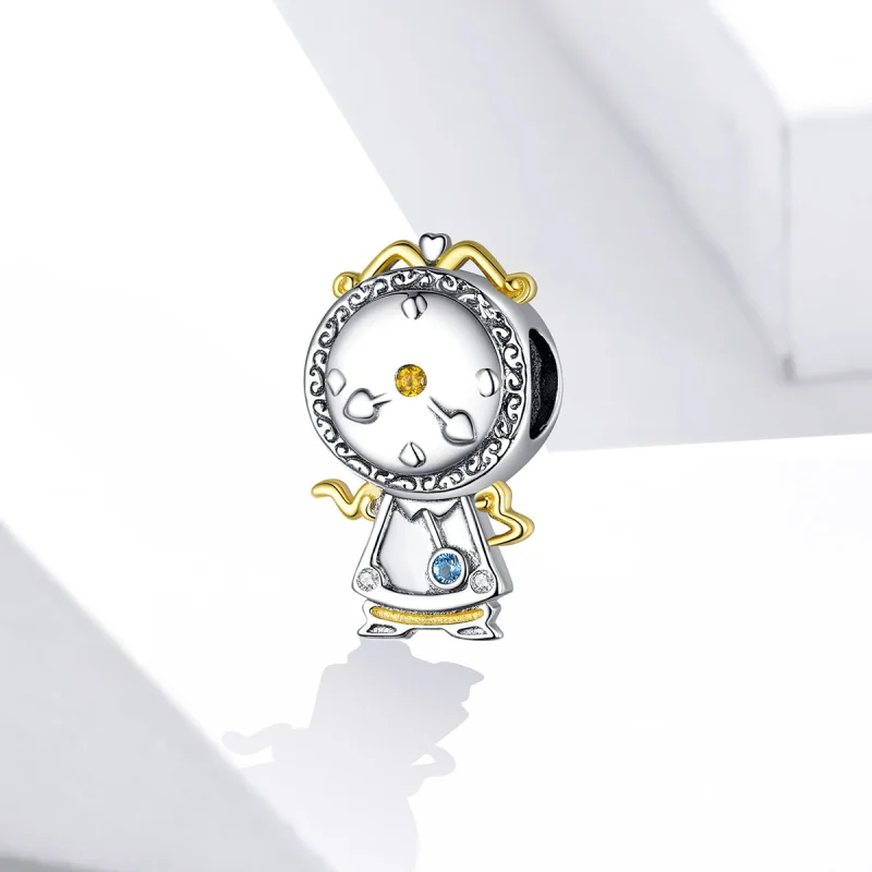 (imagem para) Pandora Style Magic Clock Charm - BSC320 - Visualizar 2