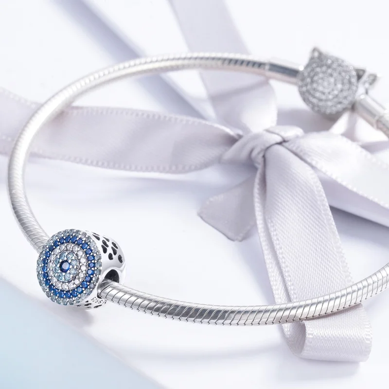 (imagem para) Pandora Style Magic Eye Charm - SCC915 - Visualizar 3