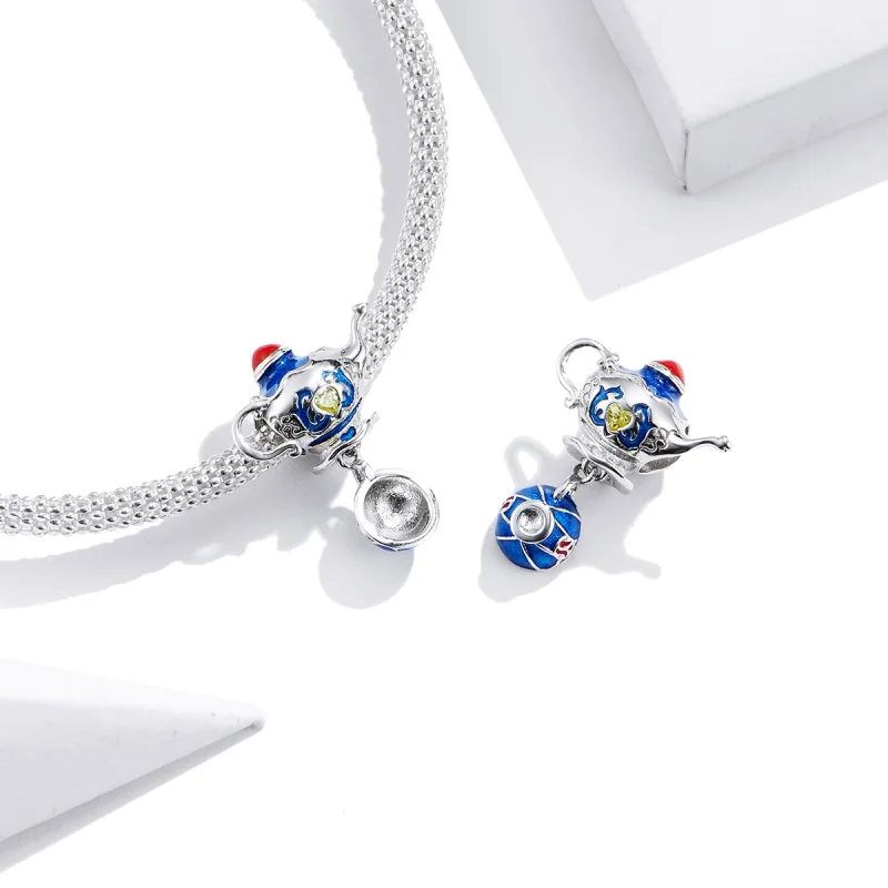 (imagem para) Pandora Style Magic Teapot Charm - BSC318 - Visualizar 3