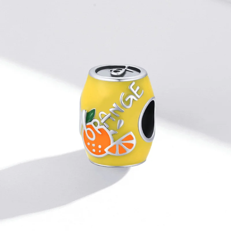 (imagem para) Pandora Style Mini Orange Juice Charm - SCC1948 - Visualizar 2