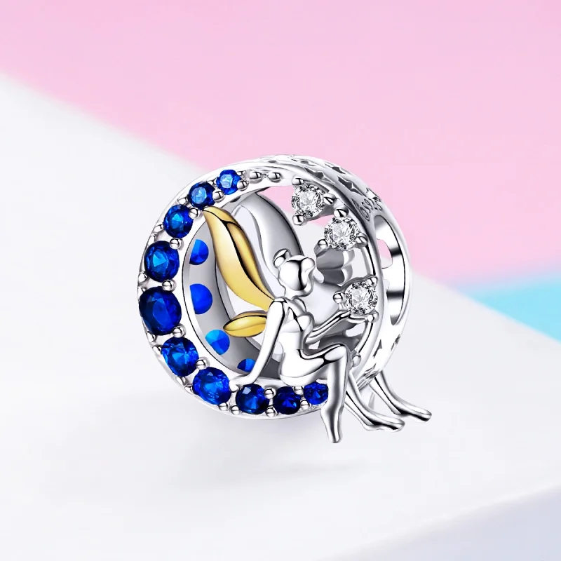 (imagem para) Pandora Style Moonlight Elf Charm - BSC070 - Visualizar 2