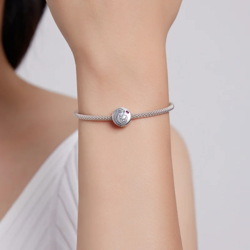 (imagem para) Pandora Style Mother's Love Charm - BSC493 - Visualizar 5