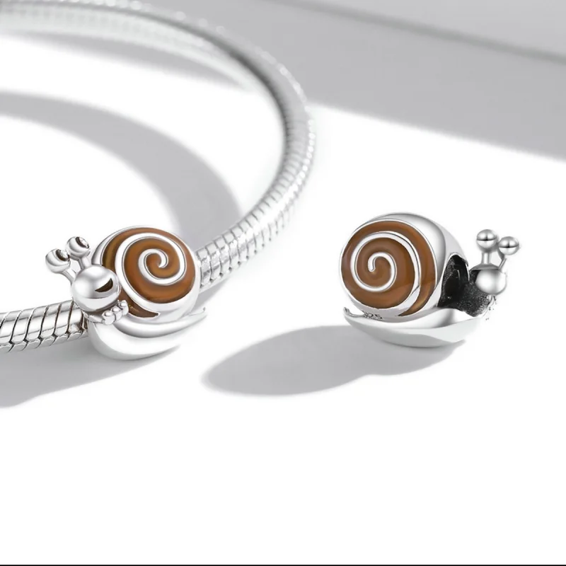 (imagem para) Pandora Style Mr. Snail Charm - SCC2064 - Visualizar 4