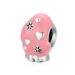 (imagem para) Pandora Style Pink Gloves Charm - SCC2001