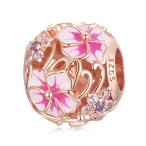 (imagem para) Pandora Style Pink Sakura Charm - BSC643