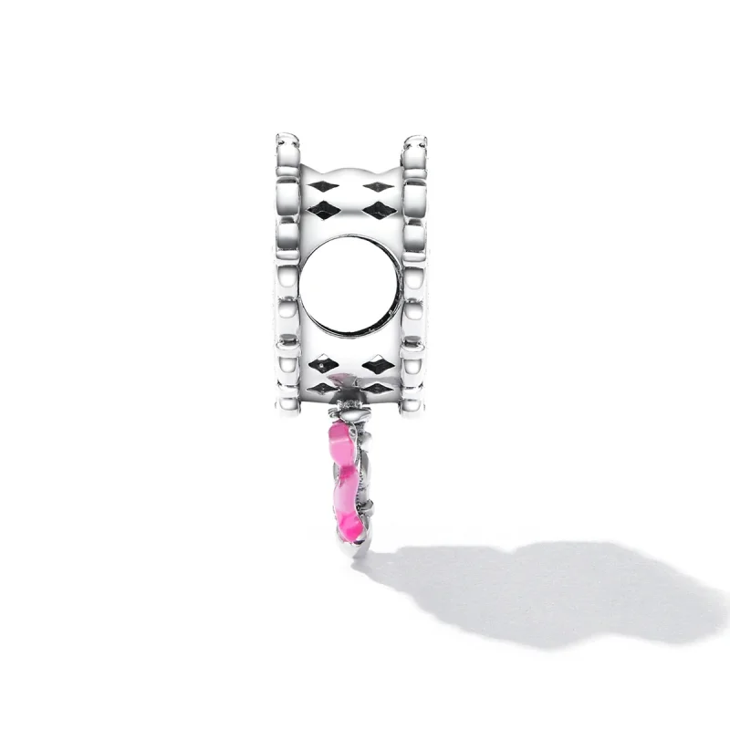 (imagem para) Pandora Style Princess Mirror Charm - SCC2205 - Visualizar 3
