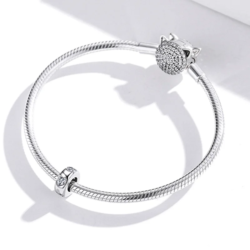 (imagem para) Pandora Style Pure Heart Charm - SCC1931 - Visualizar 3