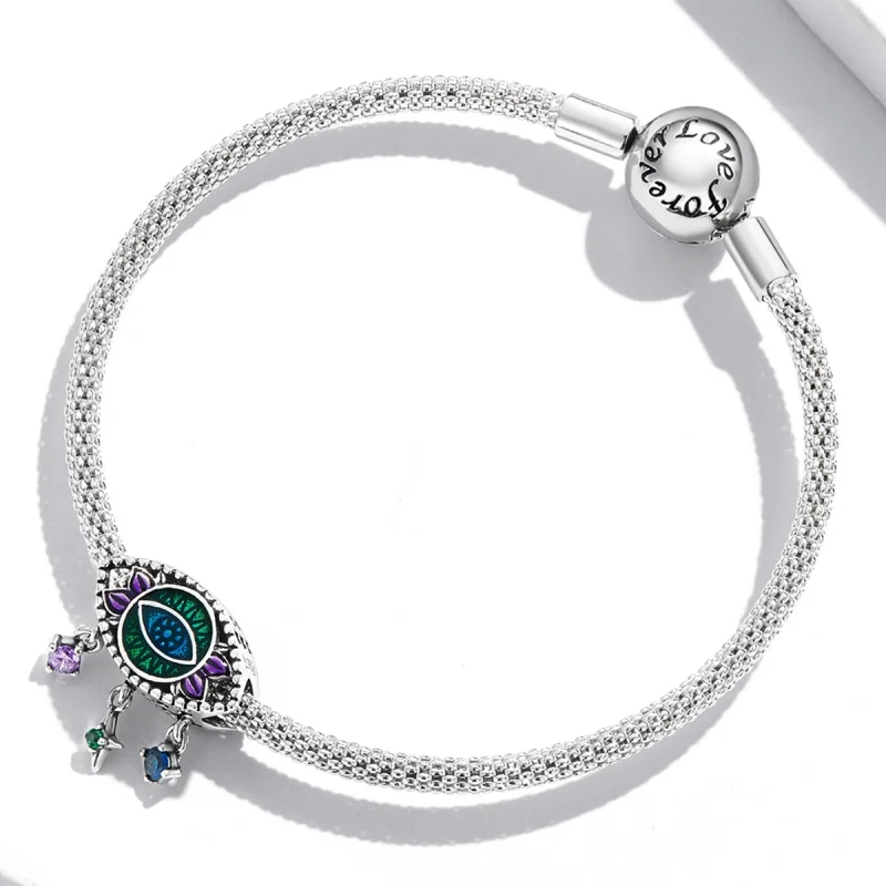 (imagem para) Pandora Style Retro Devil Eye Charm - SCC2162 - Visualizar 3