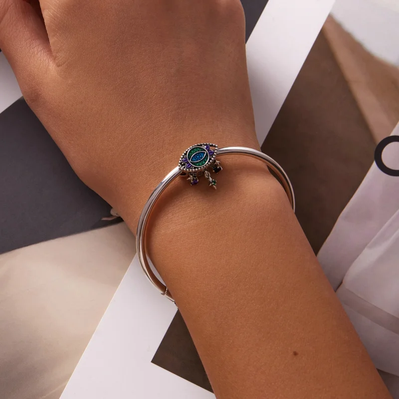 (imagem para) Pandora Style Retro Devil Eye Charm - SCC2162 - Visualizar 5