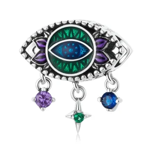 (imagem para) Pandora Style Retro Devil Eye Charm - SCC2162