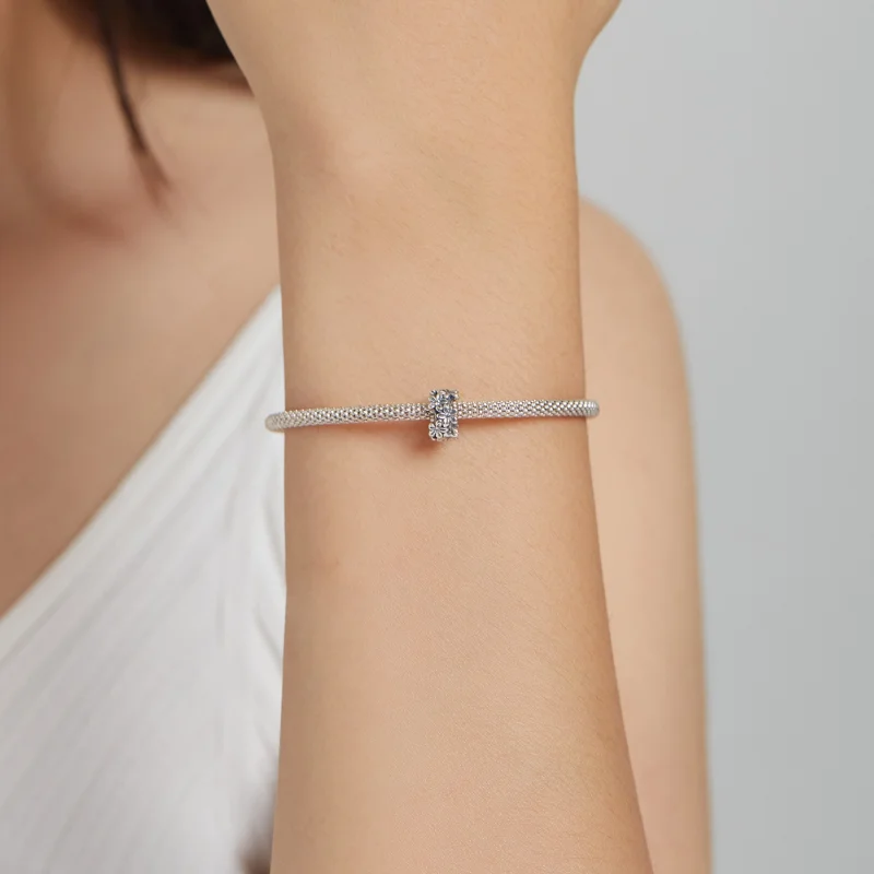 (imagem para) Pandora Style Retro Flowers Charm - SCC1938 - Visualizar 5