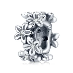 (imagem para) Pandora Style Retro Flowers Charm - SCC1938