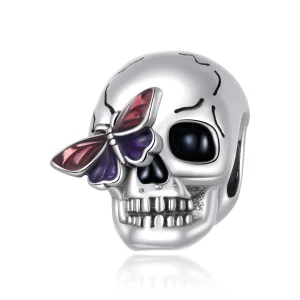 (imagem para) Pandora Style Retro Skull Charm - SCC2232