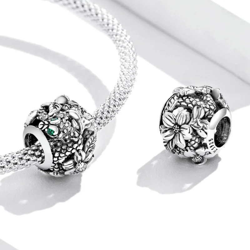 (imagem para) Pandora Style Retro Spirit Snake Charm - SCC2135 - Visualizar 4