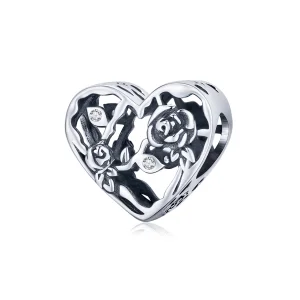 (imagem para) Pandora Style Rose Love Charm - BSC475