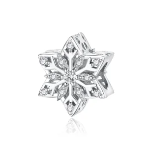 (imagem para) Pandora Style Shiny Snowflakes Charm - BSC368