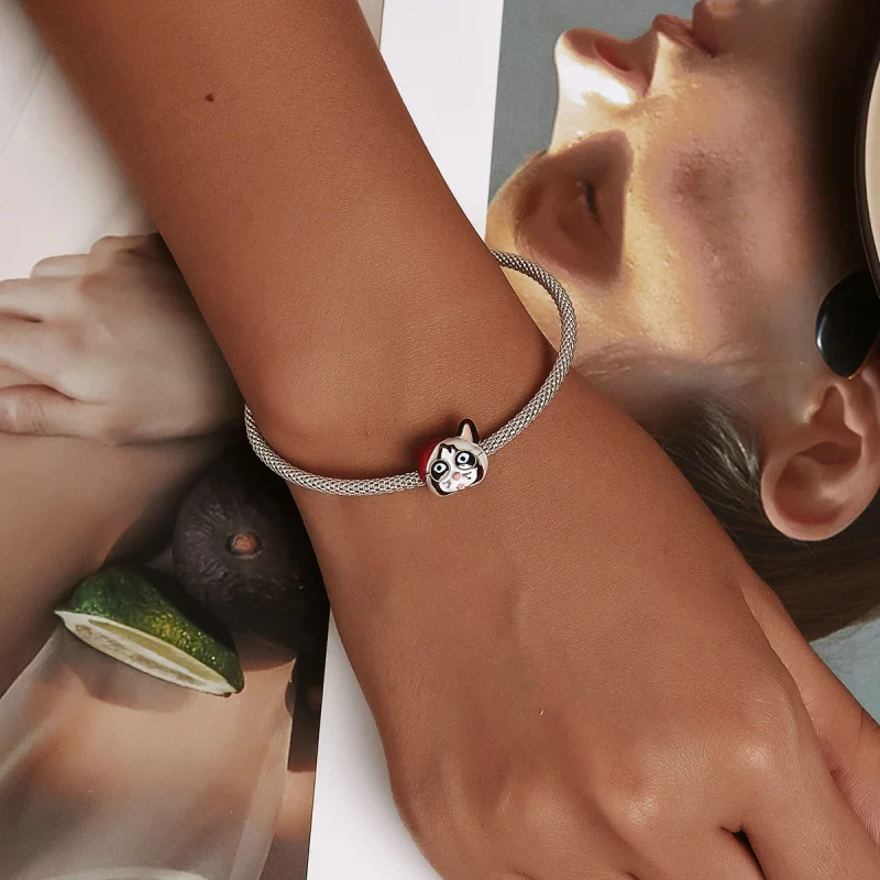 (imagem para) Pandora Style Siamese Cat Charm - SCC2090 - Visualizar 5