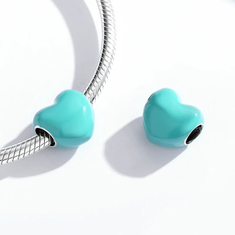 (imagem para) Pandora Style Simple Love Charm - SCC1986-BU - Visualizar 3