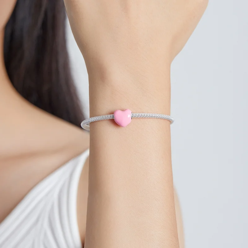 (imagem para) Pandora Style Simple Love Charm - SCC1986-PK - Visualizar 5