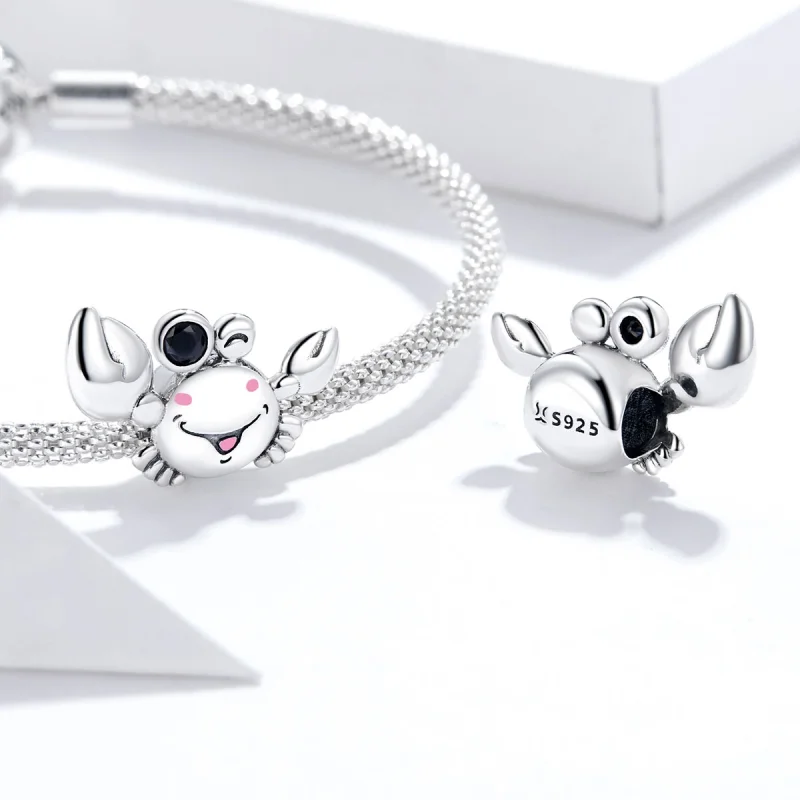 (imagem para) Pandora Style Small Crab Charm - SCC1655 - Visualizar 4