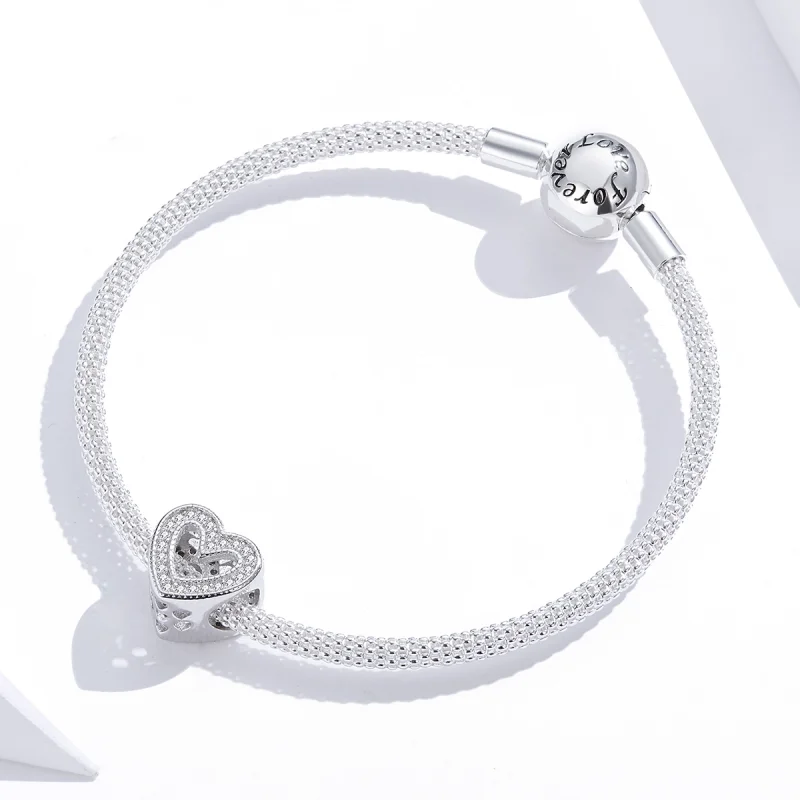 (imagem para) Pandora Style Smart Love Charm - BSC213 - Visualizar 2