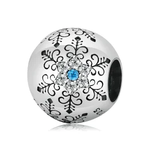(imagem para) Pandora Style Snowflakes Charm - BSC513