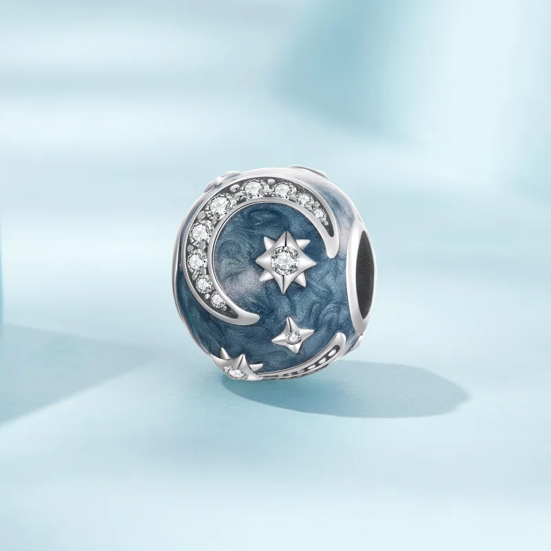 (imagem para) Pandora Style Star Galaxy Charm - SCC2368 - Visualizar 2
