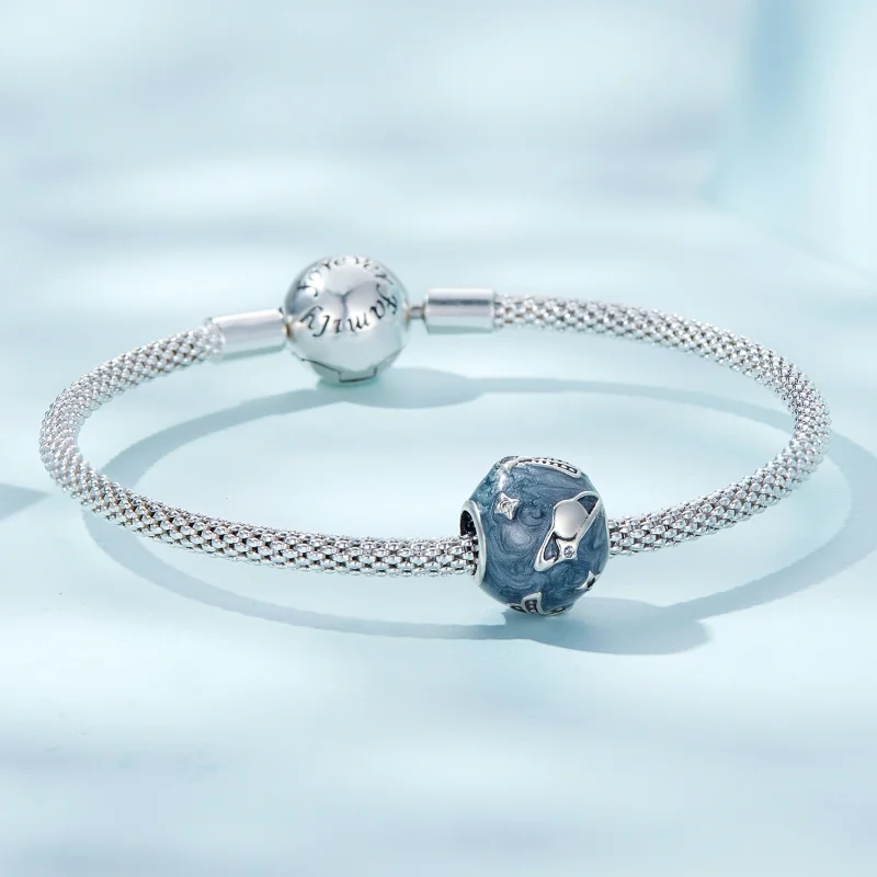 (imagem para) Pandora Style Star Galaxy Charm - SCC2368 - Visualizar 4