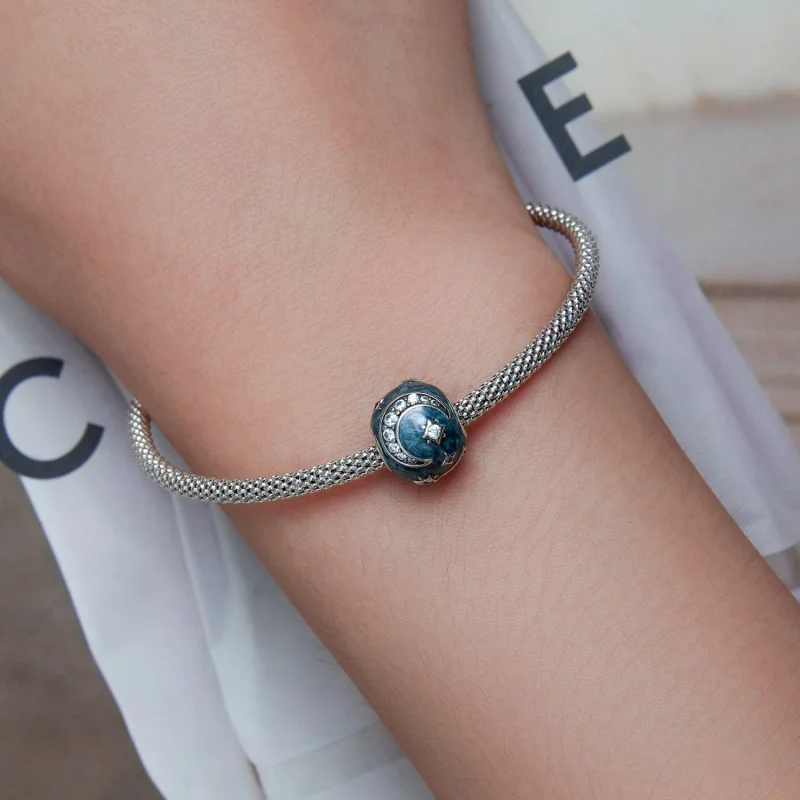(imagem para) Pandora Style Star Galaxy Charm - SCC2368 - Visualizar 6