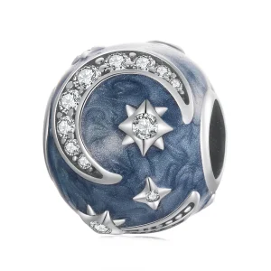 (imagem para) Pandora Style Star Galaxy Charm - SCC2368