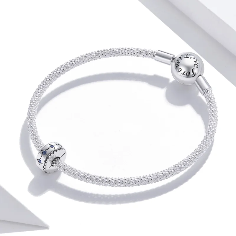 (imagem para) Pandora Style Starry Clip - BSC443 - Visualizar 3