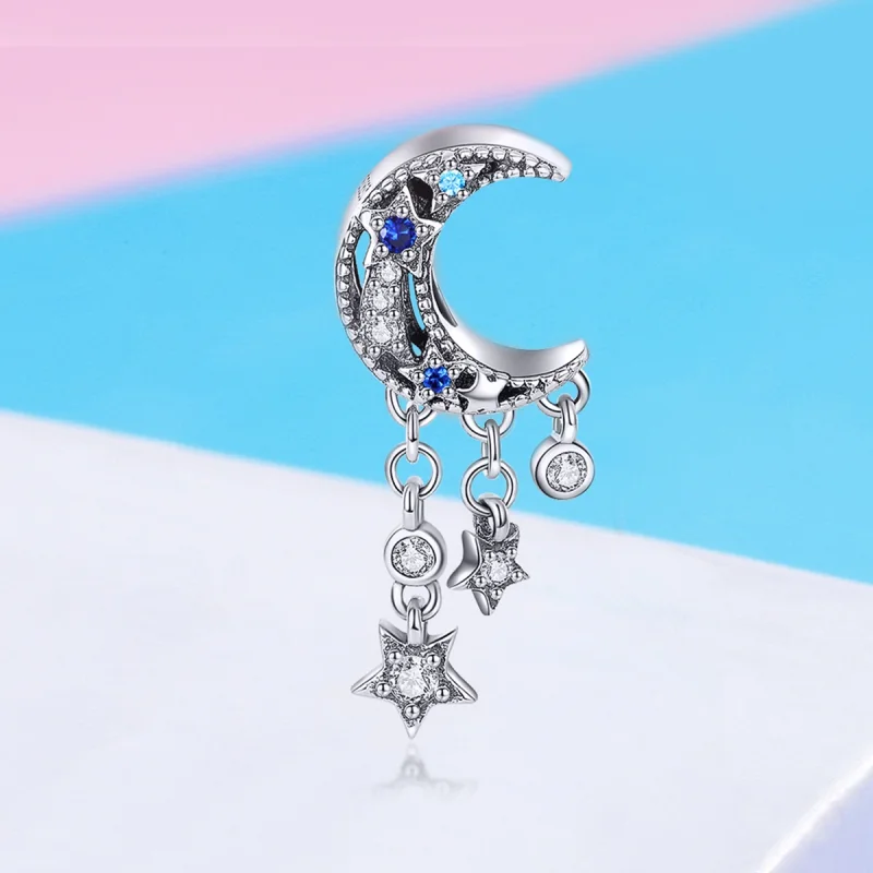 (imagem para) Pandora Style Starry Sky Charm - BSC023 - Visualizar 2