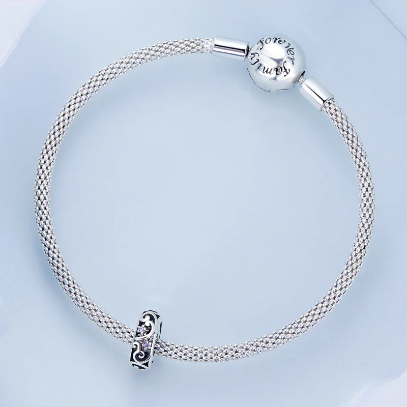 (imagem para) Pandora Style Streamer Spacer Charm - BSC639 - Visualizar 4