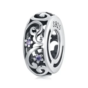 (imagem para) Pandora Style Streamer Spacer Charm - BSC639