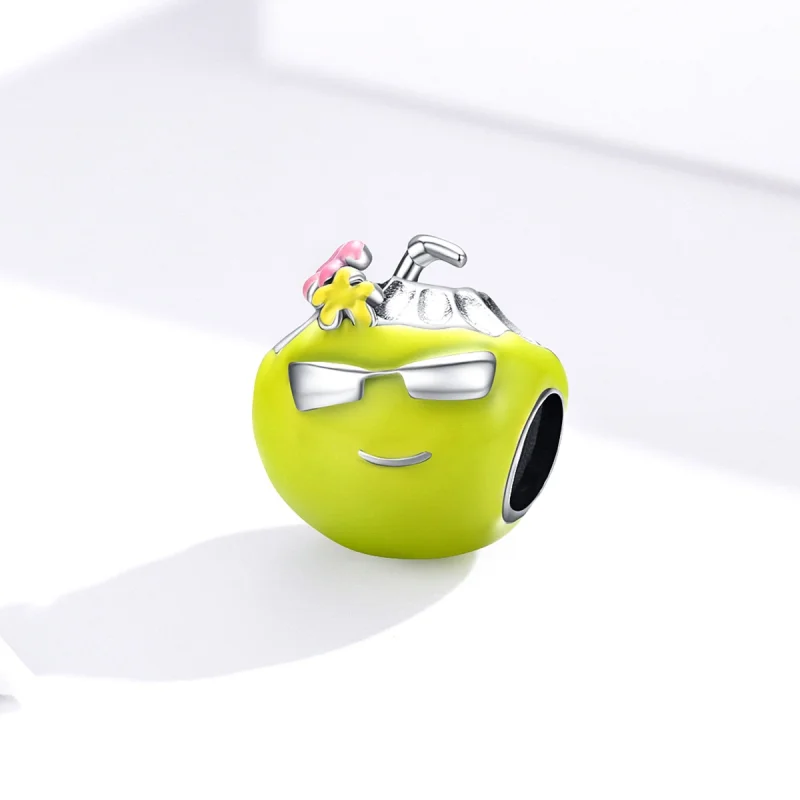 (imagem para) Pandora Style Summer Coconut Charm - SCC1528 - Visualizar 2