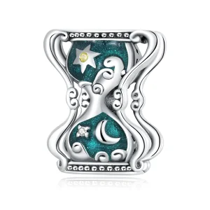(imagem para) Pandora Style Sun and Moon Hourglass Charm - SCC2265