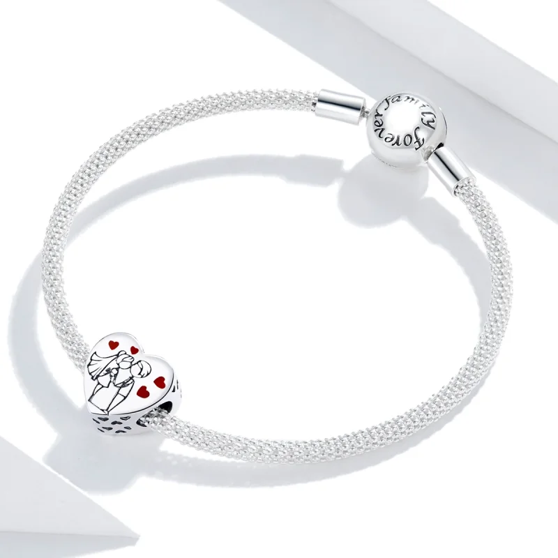 (imagem para) Pandora Style Sweet Time Charm - BSC358 - Visualizar 3