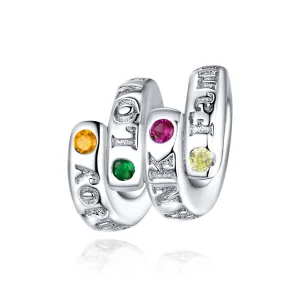 (imagem para) Pandora Style Thanksgiving Keywords Charm - BSC341