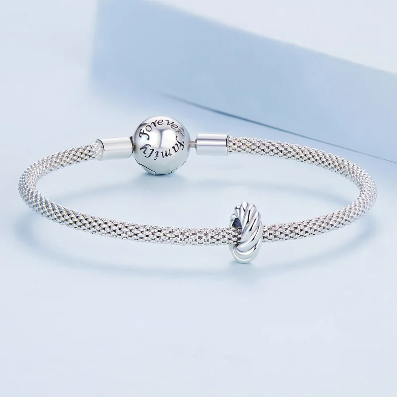 (imagem para) Pandora Style Twist Spacer Charm - BSC698 - Visualizar 5