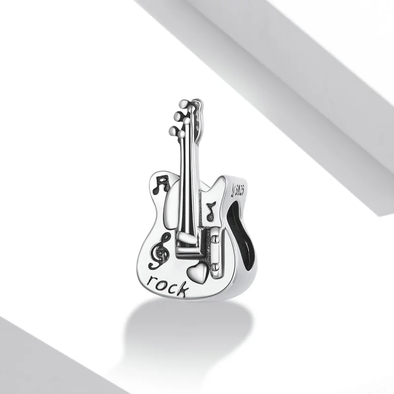(imagem para) Pandora Style Vintage Bass Charm - SCC2076 - Visualizar 2