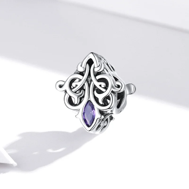(imagem para) Pandora Style Vintage Ornamentation Charm - SCC1930 - Visualizar 2