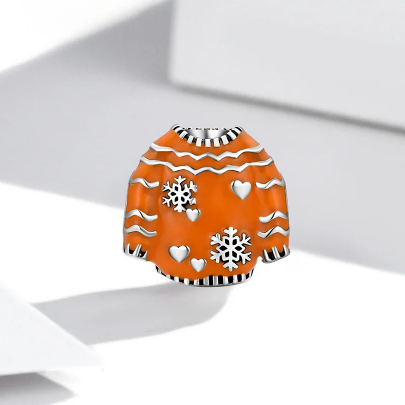 (imagem para) Pandora Style Warm Sweater Charm - SCC1998 - Visualizar 2