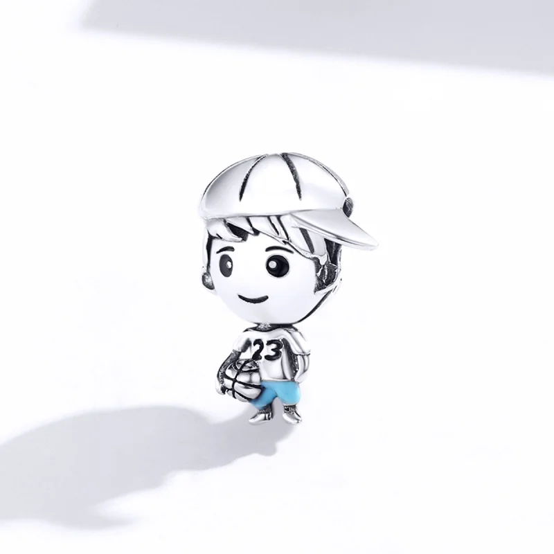 (imagem para) Pandora Style Younger Brother Charm - BSC173 - Visualizar 2