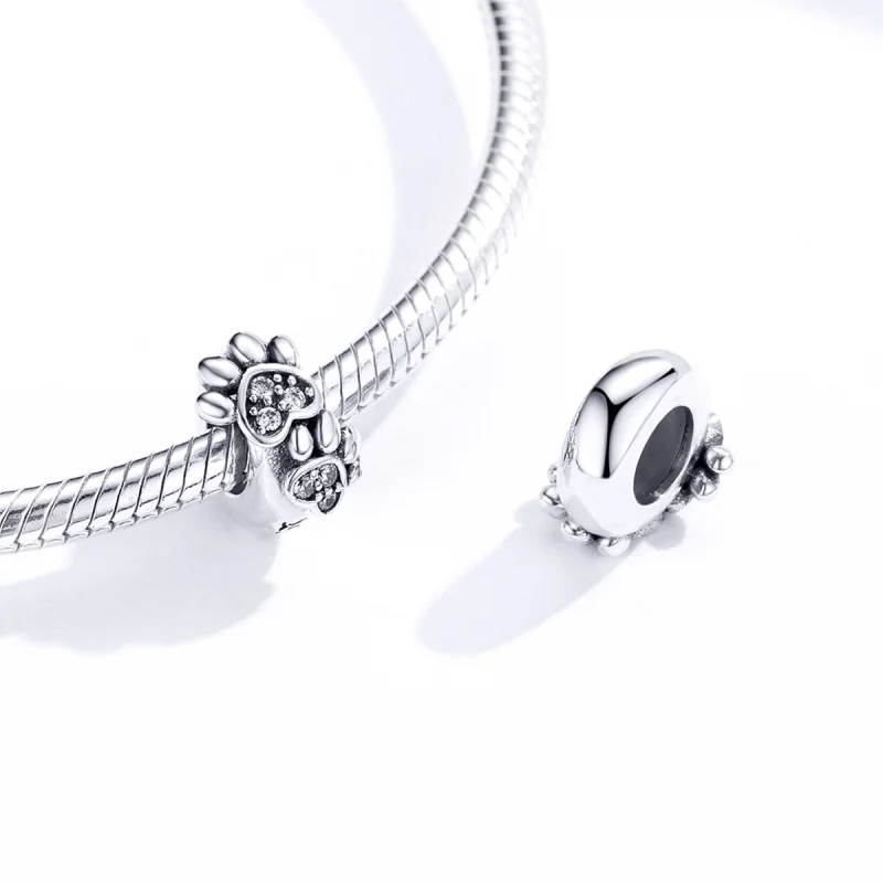 (imagem para) Separador Adorável pata de gato estilo Pandora - SCC1312 - Visualizar 5