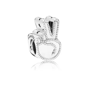 (imagem para) Charm berloques PANDORA Paz e Amor - 797215