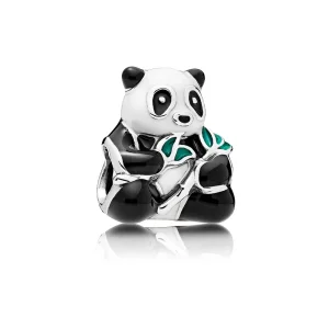 (imagem para) Charm berloques PANDORA Urso Panda - 796256ENMX