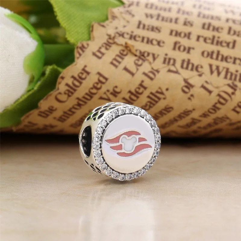 (imagem para) Charm berloques Pandora de prata Disney, Cruzeiro - Visualizar 3