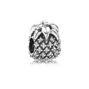 (imagem para) Charm PANDORA de Prata Abacaxi Tropical - 791293CZ